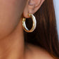 Pehr Twisted Hoops - Small Silver and golden- Pehr Adorning Time